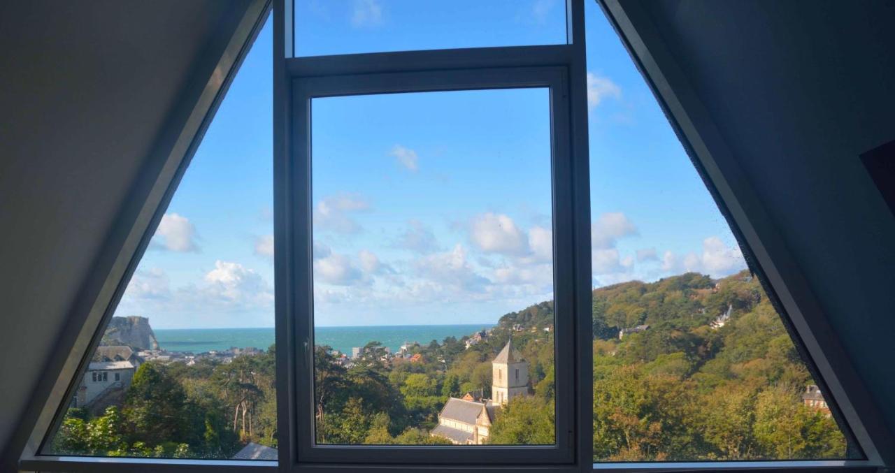 Villa Panorama, Vue Mer Et Falaises D Exception Étretat Exterior foto