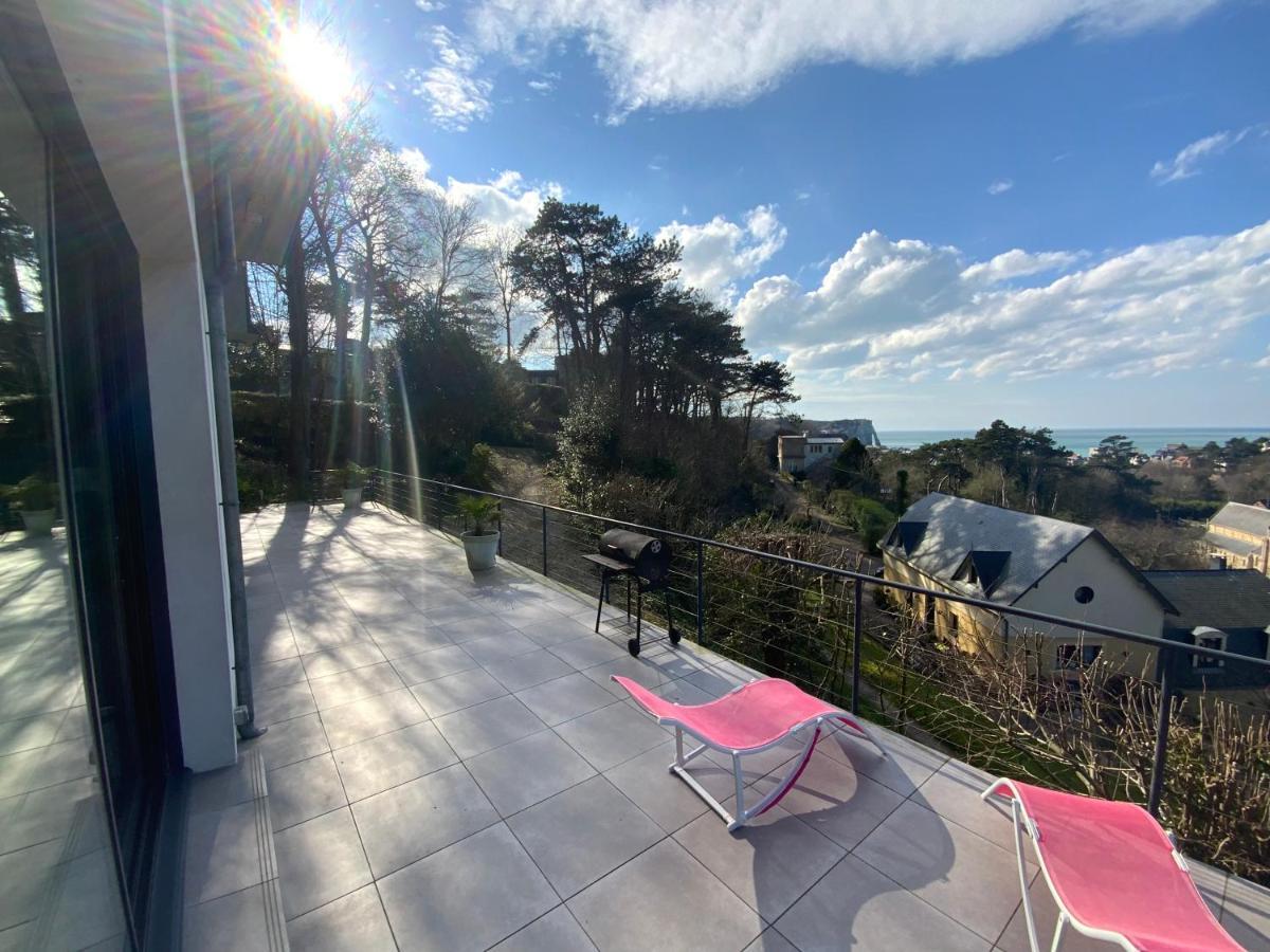 Villa Panorama, Vue Mer Et Falaises D Exception Étretat Exterior foto
