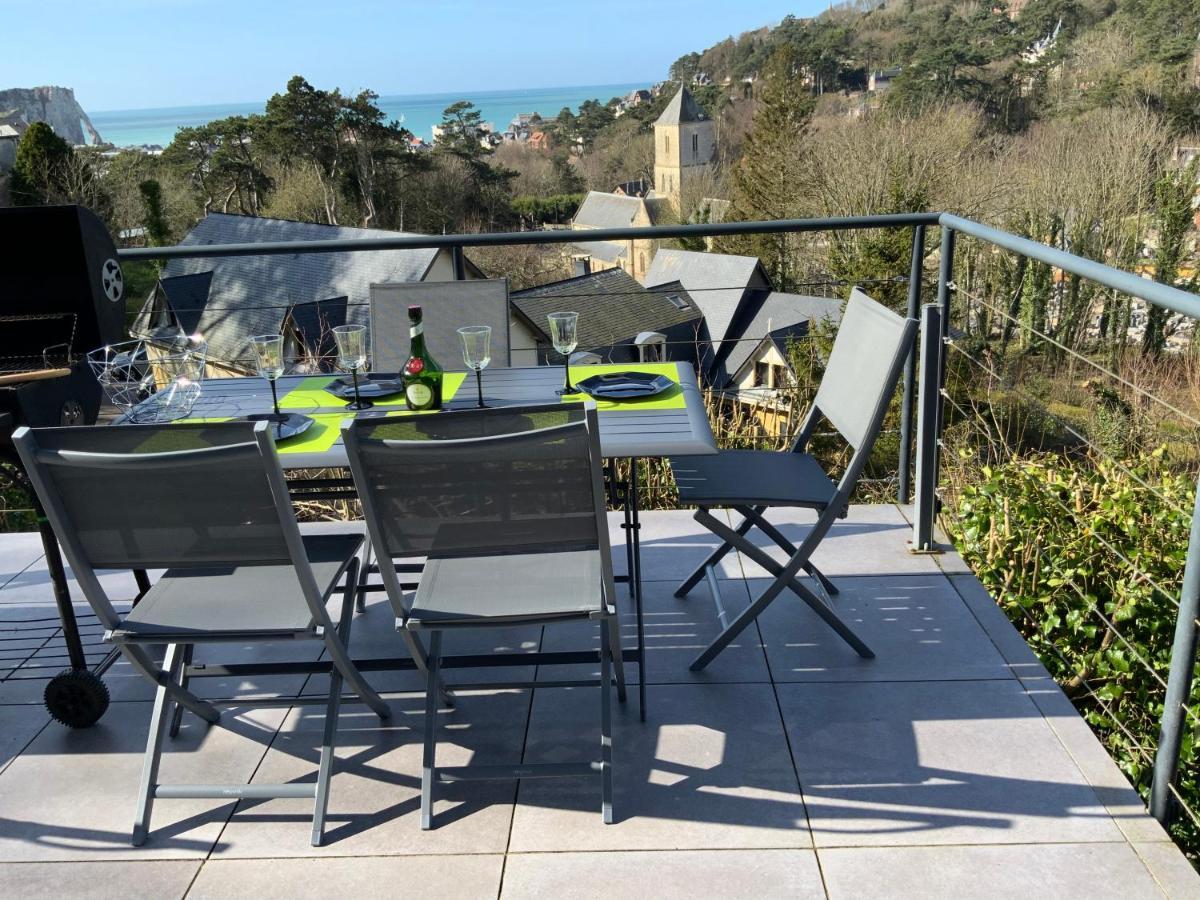 Villa Panorama, Vue Mer Et Falaises D Exception Étretat Exterior foto